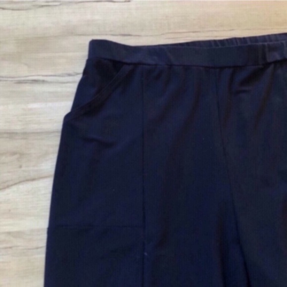 Joseph Ribkoff Blue Joggers - Picture 4 of 10